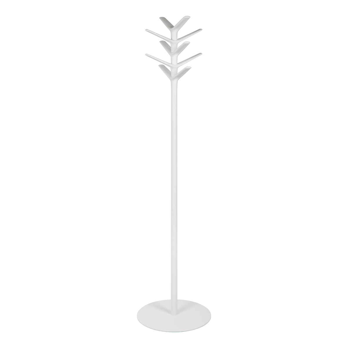 Coat rack Flag; white