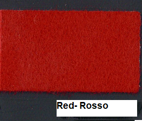Carpet, Color: Red-Rosso - €/sqm